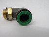 SMC KRL12-G03 90 Degree Male Fitting G3/8 Thread 12mm Tube USED
