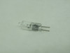 Satco S1986 Bi-Pin Halogen Bulb 24V 20W G4 BOX DAMAGE NEW