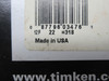Timken W24 Bearing Lockwasher 6.469" OD 4.801" ID 0.115" T DMG BOX NEW