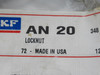 SKF AN20 Bearing Locknut 5.193" OD 3.918" ID 0.76" W RIPPED BAG NWB