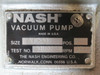 Nash AHF-50 Close-Coupled Vacuum Pump 2" NPT Inlet/Outlet 1750 RPM USED