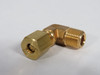 Parker 169C-3-2 Brass 90° Male Compression Elbow 3/16"Tube 1/8"NPT Lot of 2 USED