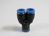 Festo 153372 QSMY-6 Push-In Y-Connector 6mm Tube OD ! NOP !
