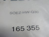 Festo 165355 SOEZ-HW-030 Mounting Bracket for Optoelectric Sensor ! NWB !