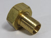 Generic Female Garden Hose Swivel Fitting 3/8" Hose ID x 3/4" GHT 7-Barb NOP