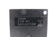 Omron E39-R1 Black Acrylic Reflector for Retroreflective Sensor ! NWB !