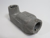 Generic LBA-3/4 Unthreaded Conduit Body 3/4" LBA w/ Cover USED