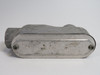 EDC LB-3/4 Threaded Conduit Body 3/4" LB w/ Cover and Gasket USED