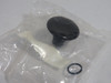 General Electric CR104G102 Mini Push Button Black Mushroom Head USED