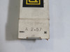 Square D A2.57 Overload Relay Thermal Heating Element *Missing Screws* ! NEW !