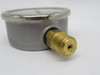 Generic Pressure Gauge -30-0in. Hg -1-0bar 2-34"Dia. 1/4"NPT USED