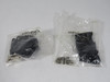 Amphenol 17-1372 D-Sub Connector Shell Lot of 2 HOLEY BAG NWB