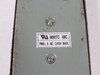 MMTC PBS-3 Control Station Open-Close-Stop SHELF WEAR TO ENCLOSURE USED