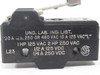 Microswitch BA-2RV22-A2 Snap Action Limit Switch 20A@125/250/480V NO SCREWS USED