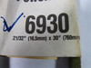 Gates 6930 PoweRated V-Belt 30"L 0.66”W 0.35”Thick NEW