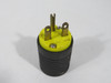 Pass & Seymour 5666-XCN Straight-Blade Plug 15A 250V 3W 2P NEMA 6-15P USED