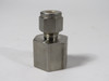 Swagelok SS-400-7-6 Female Connector 1/4" Tube OD 3/8" NPT SHELF WEAR NOP