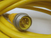 Balluff BCC07YW Double-Ended Cordset 4-Pole Male/Female 7/8" Straight 15m USED