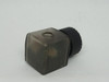 Burkert 008361 Solenoid Connector 100-120V Red LED NO SCREW USED