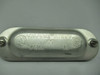 Crouse-Hinds 190G Conduit Cover Mark 9 w/ Gasket 1/2" USED