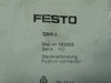 Festo 153323 QSM-3 Push In Connector 3mm Tubing OD Pack Of 10 *Open Bag* NWB