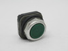 Allen-Bradley 800T-A1 Series E Push Button Flush Head Green No Contacts USED