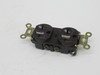 Pass & Seymour 5662 Heavy Duty Duplex Receptacle 15A 250V 2P 3W BROWN USED
