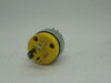 Eagle 2867AE Twist Lock Plug Grounding 15A 125V 3W 2P USED