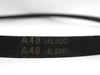 Three-Five A48/4L500 Classic V-Belt 50"L 1/2"W 5/16"Thick NOP