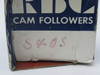 RBC S40 Cam Follower 1-1/4" Roller Diameter 3/4" Roller Width 1/2" Stud NEW