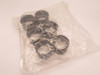 Lesso LN100-015 ABS-DWV Coupling Hub x Hub 1-1/2" *Lot of 6/Damaged Bag* NWB