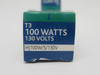 Standard HJ100W/S/130V Halogen Lamp 100W 130V T3 R7S Base NEW
