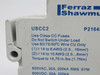 Ferraz Shawmut USCC2 Fuse Holder 30A 600V 2-Pole USED
