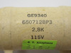 General Electric 6507128P3 Wirewound Fixed Resistor w/ Indicator GE9340 USED