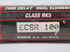 Edison ECSR-100 Bullet Time Delay Dual Element Fuse 100A 600VAC USED