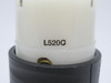 Pass & Seymour Legrand L520C Turnlok Connector 20A 125V 3W 2P USED