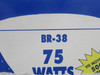 Haskellite BR-38 Reflector Lamp 75W 130V Medium Base NEW