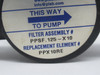 Piab PPSF.125-X10 Vacuum Filter 1/8" NPT 10um USED
