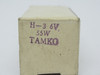 Tamko H-3 Automotive Halogen Bulb 6V 55W NEW