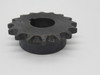 Generic 40-16 Roller Chain Sprocket 1" Bore 16 Teeth 40 Chain 1/2" Pitch USED