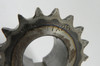Generic 3/8-17x25 Roller Sprocket OD" ID 3/8" Bore 18T *No Screws* USED