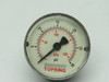 TopRing 55.350 Pressure Gauge 2" 1/8NPT 0-30PSI 0-200Kpa SHELF WEAR USED