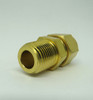 Swagelok B-600-1-8 Male 3/8" Connector x 1/2" Male NPT Brass *Shelf Wear* NOP