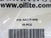 Oilite AA225-04B Sleeve Bearing 3/16" Bore 1/4"OD 1/2Lg Lot of 8 *Open Bag* NEW