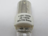 Symban E46300003 Halogen Lamp T4 Bulb 130V 150W BA15d DAMAGED BOX NEW