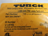 Turck RKFV36-0.3M/NPT Mini Fast Single Ended Receptacle 600V 10A ! NEW !