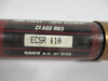 Bullet ECSR-110 Time Delay Dual Element Fuse 110A 600VAC USED
