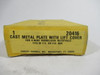 Hubbell 20416 Cast Metal Plate With Lift Cover For F.S Or F.D Box ! NEW !