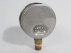 Generic Liquid-Filled Pressure Gauge -30-0inHg -1-0bar 1/4" NPT USED