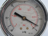 Generic Liquid-Filled Pressure Gauge -30-0inHg -1-0bar 1/4" NPT USED